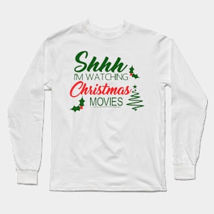 Christmas Movies Long Sleeve T-Shirt